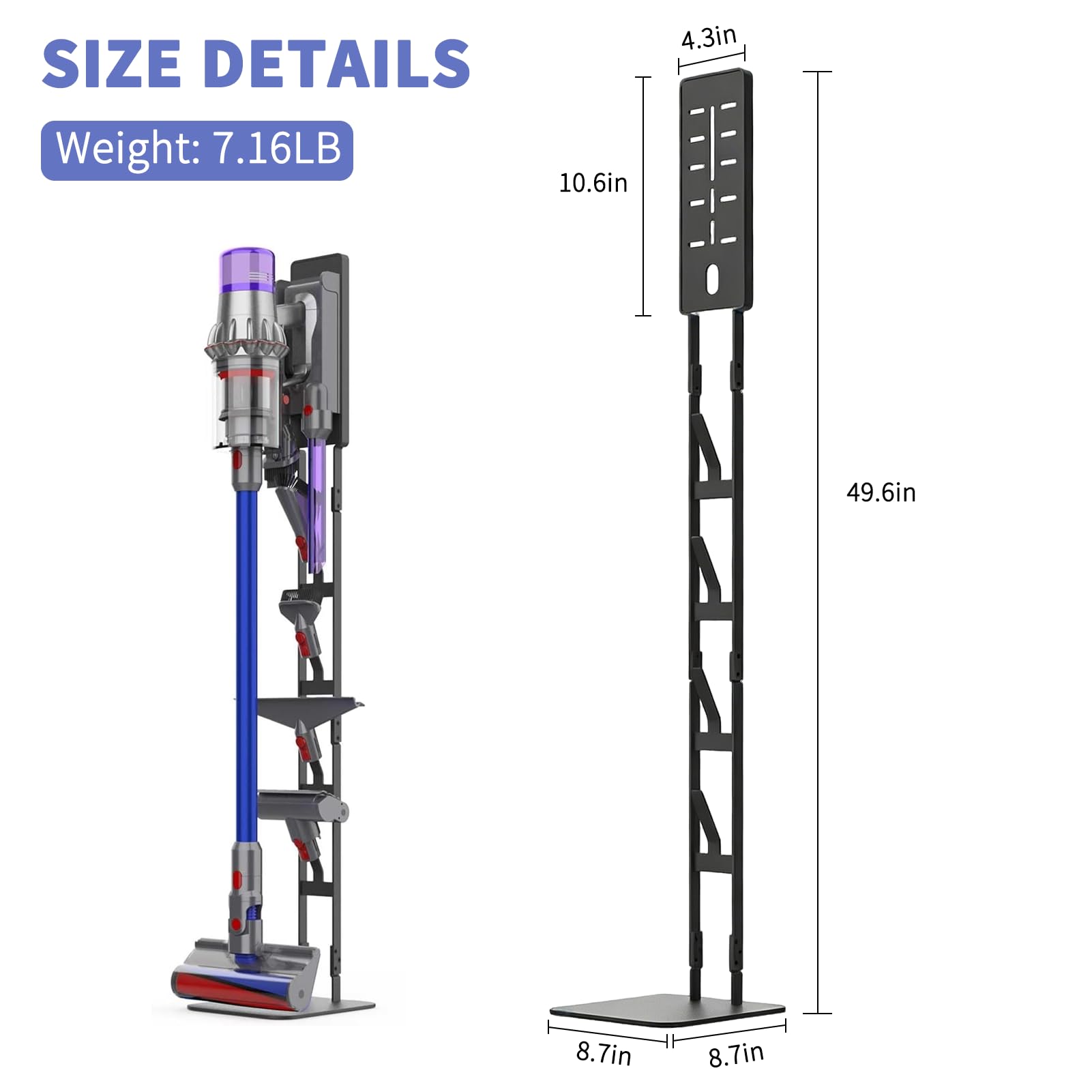 Amazon.com - AIKOLZON Vacuum Stand, Carbon Steel Holder with